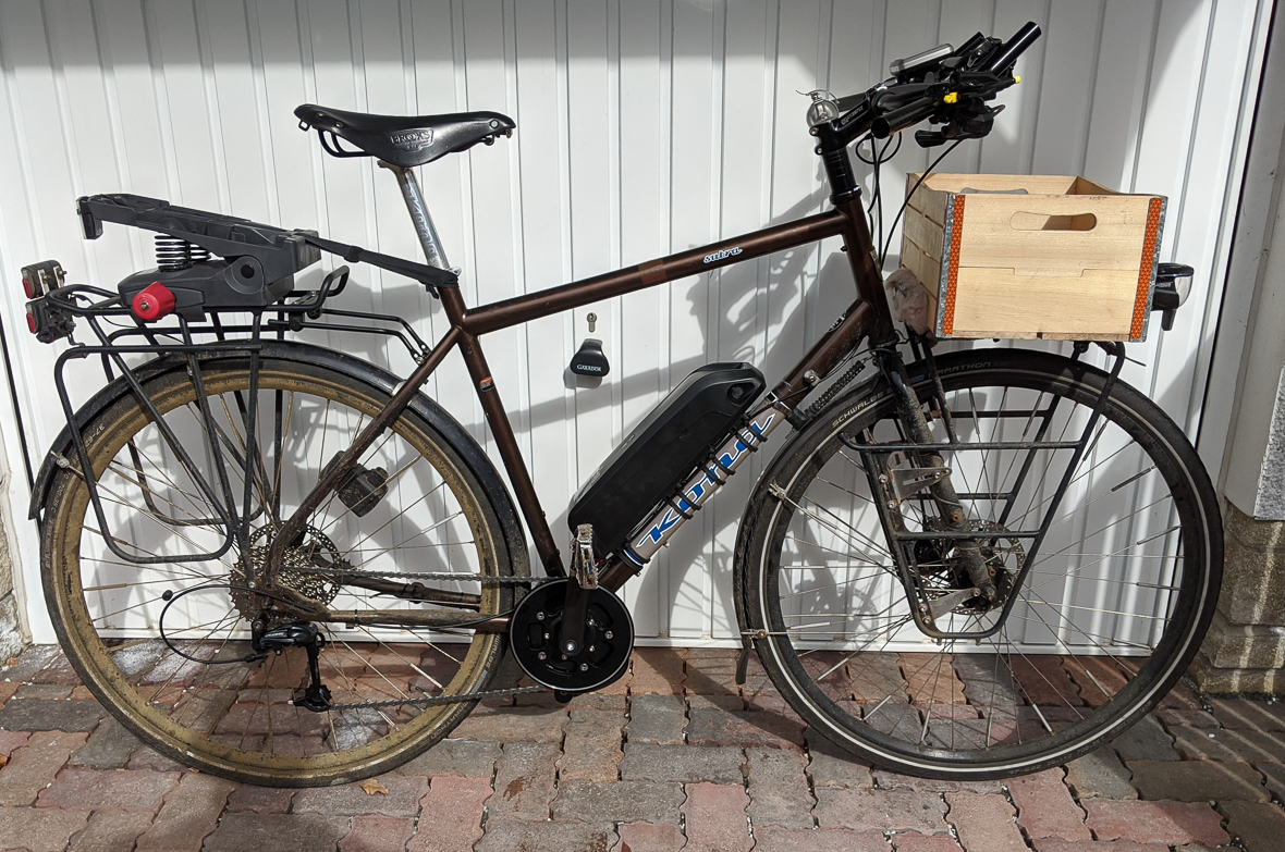 Installing the Tongsheng TSDZ2 electric kit DarkerSide